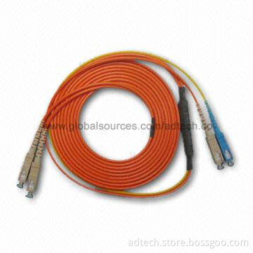 Fiber-optic mode conditioning patch cords, SC-SC, 50um and 62.5um to 9/125um